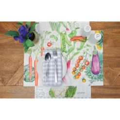 C&F Home Vegetable Garden Cotton Table Runner 14" X 72" W/ Carrots -C&F Home Shop GUEST e25fabf7 9501 4a56 a01e 7ef0c6125f32