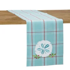 C&F Home A Coastal Holiday Table Runner 13" X 72"