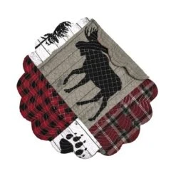 C&F Home Hayden Round Placemats Set Of 6, 17" -C&F Home Shop GUEST e5c89093 bc5f 4c22 a49c a3d958f655c3