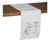 C&F Home Spring "Happy Easter" Blue Stripe Table Runner 13" X 72" -C&F Home Shop GUEST e5dcc5ad db6b 4099 b528 b3fa81b743e2