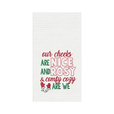 C&F Home Nice Rose & Cozy Embroidered Waffle Weave Kitchen Towel 5 C&F Home Nice Rose & Cozy Embroidered Waffle Weave Kitchen Towel - Image 3