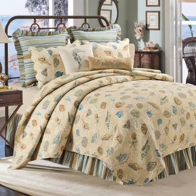 C&F Home K Dust Ruffle Madeira 3 C&F Home K Dust Ruffle Madeira
