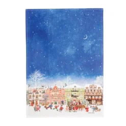 C&F Home Vintage Houses With Santa Printed Flour Sack Cloth Christmas XMAS Kitchen Towel -C&F Home Shop GUEST ec19e030 7fbf 408a 9249 46bf82577d0d