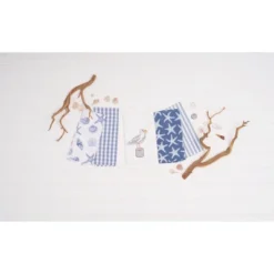 C&F Home Calming Seas Blue Gingham Plaid Stripes 100% Cotton Kitchen Towel -C&F Home Shop GUEST f0306746 b2d6 4abc aee8 6f6b0de523dd