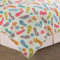 C&F Home Flip Flop Life Coastal Beach Theme Quilt Beach Mini Set -C&F Home Shop GUEST f15360c3 42fc 48ae 9890 770e50c04658