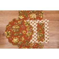 C&F Home Estelle Reversible Floral Damask Napkin Set Of 6 -C&F Home Shop GUEST f3b19941 9137 4f90 b19a 3475f5c22b24