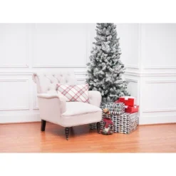 C&F Home Holiday Plaid Christmas Indoor/Outdoor Accent Pillow, 13" X 20"