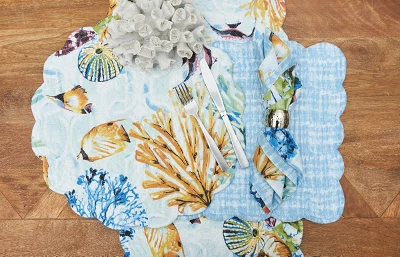 C&F Home Makena Beach Table Runner 14" X 51" 4 C&F Home Makena Beach Table Runner 14" X 51" - Image 2