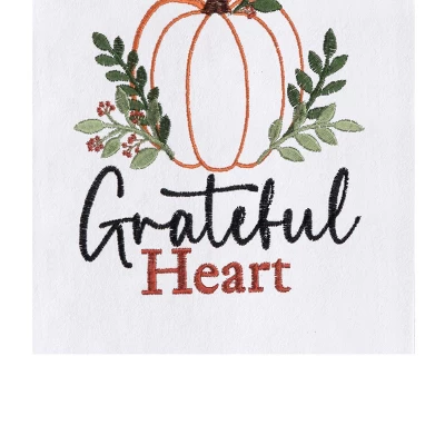 C&F Home Grateful Heart Pumpkin Towel 4 C&F Home Grateful Heart Pumpkin Towel - Image 2