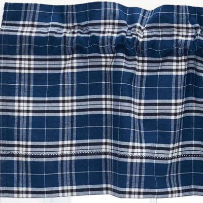 C&F Home Max Plaid Navy Blue Valance Collection 4 C&F Home Max Plaid Navy Blue Valance Collection - Image 2