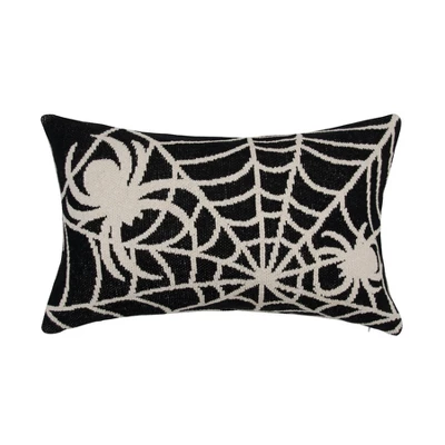 C&F Home Halloween Spider Web Motif Accent Throw Pillow 16" X 24" 3 C&F Home Halloween Spider Web Motif Accent Throw Pillow 16" X 24"
