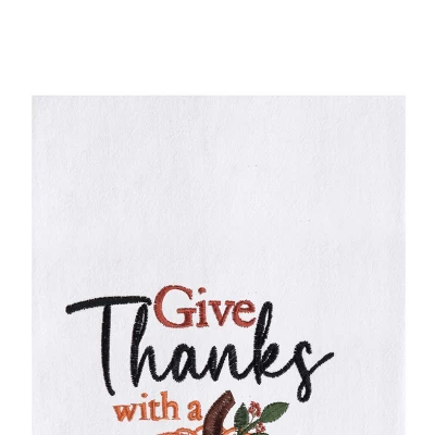 C&F Home Grateful Heart Pumpkin Towel 3 C&F Home Grateful Heart Pumpkin Towel