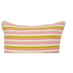 C&F Home 26" X 26" Celine Pink Striped Cotton Euro Sham - Machine Washable